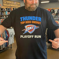 Thunder Top Seed Energy OKC Playoff Run Graphic Shirt