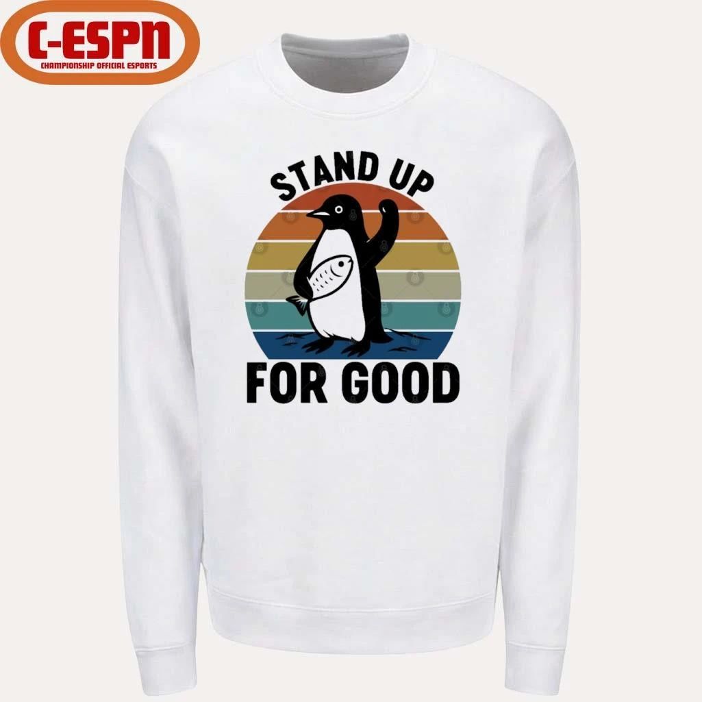 Stand Up For Good Anti ICE Resist Penguin Protest Anti-Trump T-Shirt