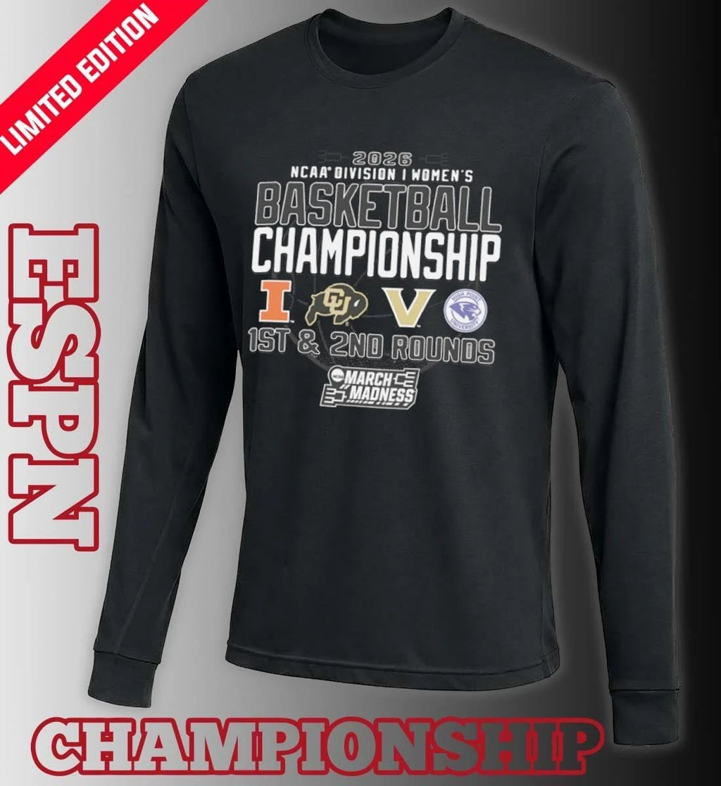 1st, 2nd Rounds 2026 NCAA DI Women’s Basketball Championship – Nashville, TN Shirt