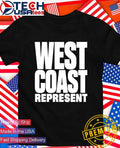 West Coast Represent shirt