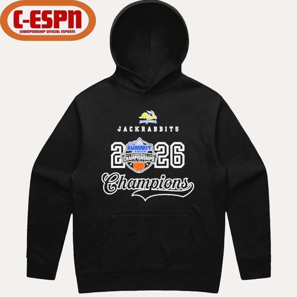 South Dakota State Jackrabbits The Summit League Champions Locker Room T-Shirt