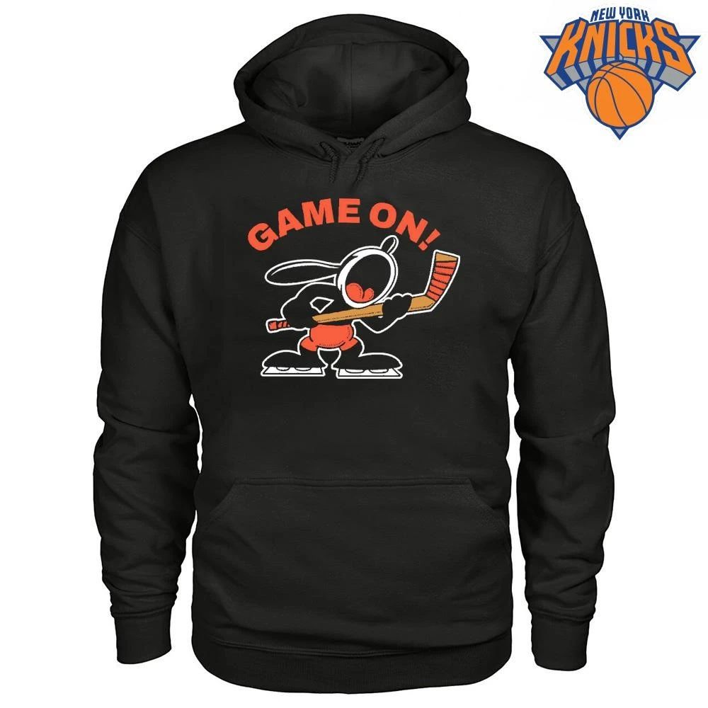 Game On Oswald the Lucky Rabbit Ice Hockey Cartoon Shirt