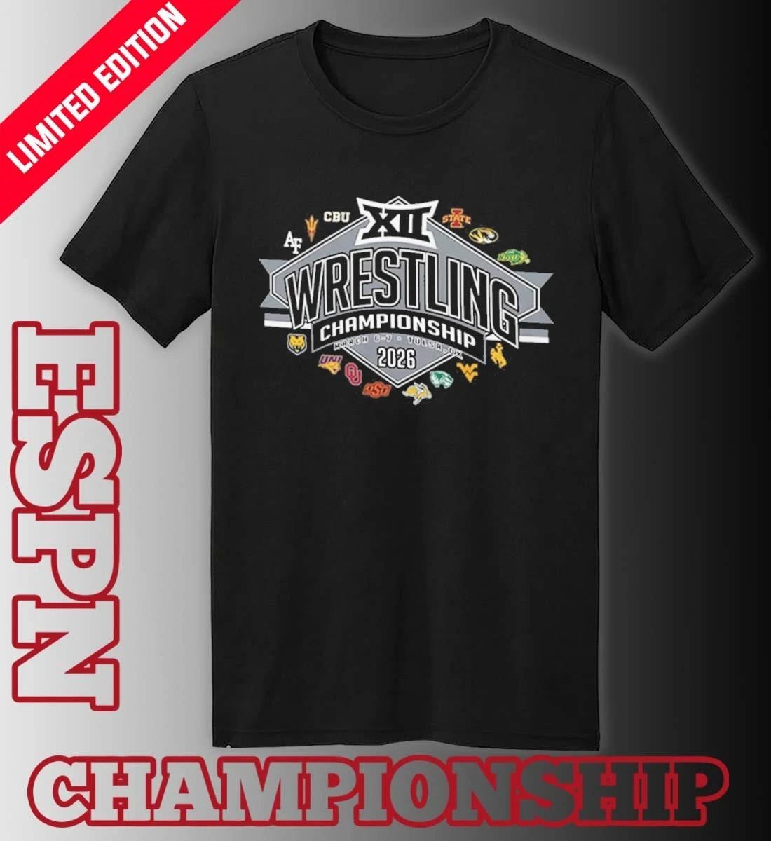 2026 Big 12 Wrestling Championships Team Logo shirt
