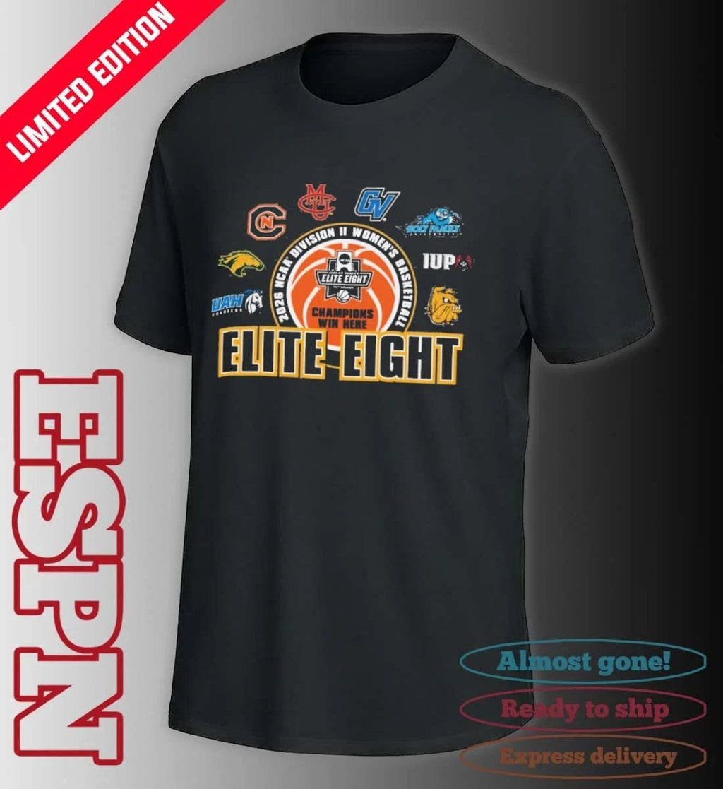 Elite Eight 2026 NCAA Division II Women’s Basketball Championship T-Shirt