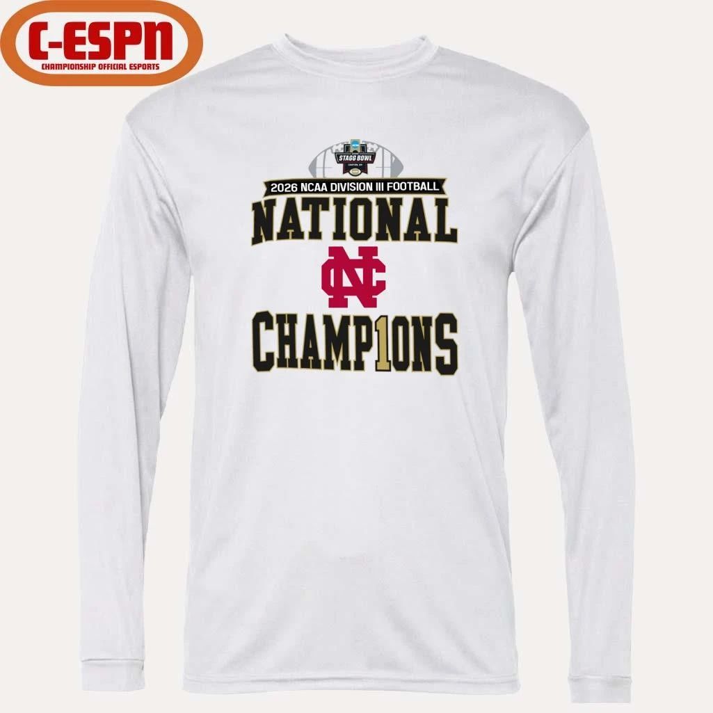North Central College 2026 NCAA DIII Football National Champions Locker Room T-Shirt