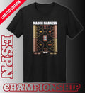 2026 NCAA Men’s Basketball Tournament March Madness Teams Bracket T-Shirt