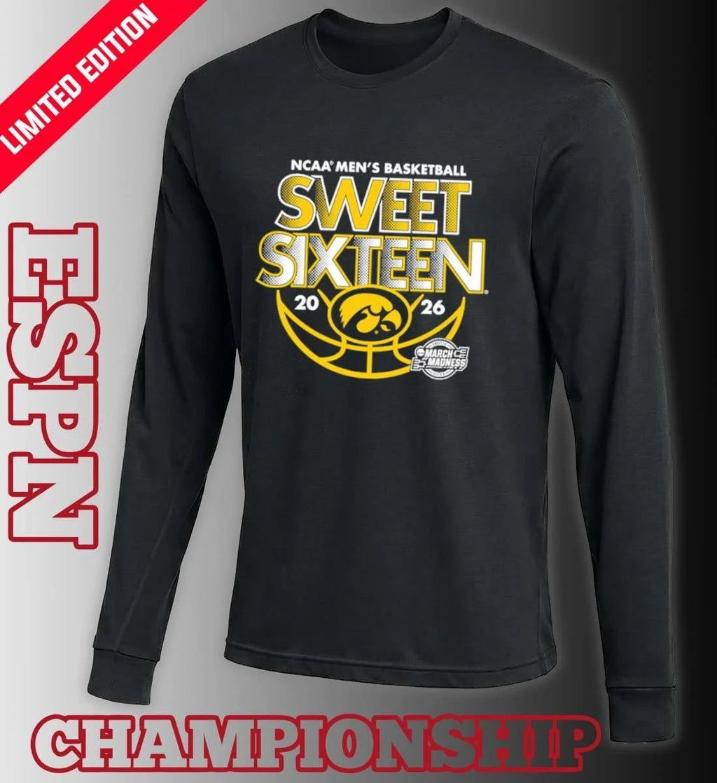 Sweet Sixteen 2026 Iowa Men’s Basketball Shirt
