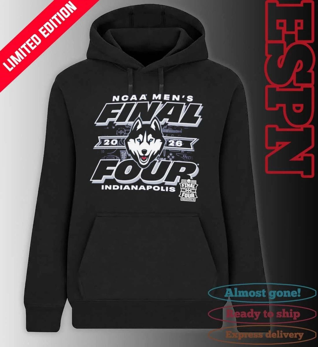 Men’s Final Four 2026 Uconn Huskies Indianapolis Shirt
