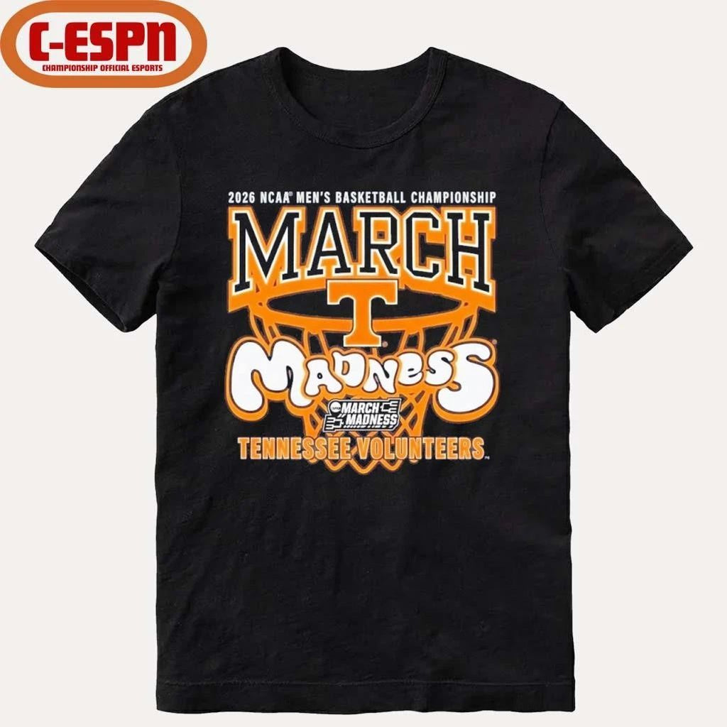 Tennessee Volunteers 2026 NCAA Men’s Basketball Championship March Madness Shirt
