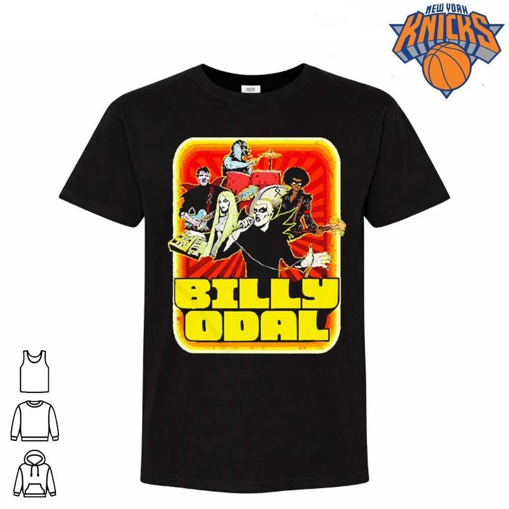 Billy Odal Retro Goth Vampire Band Halloween Rock Concert Shirt