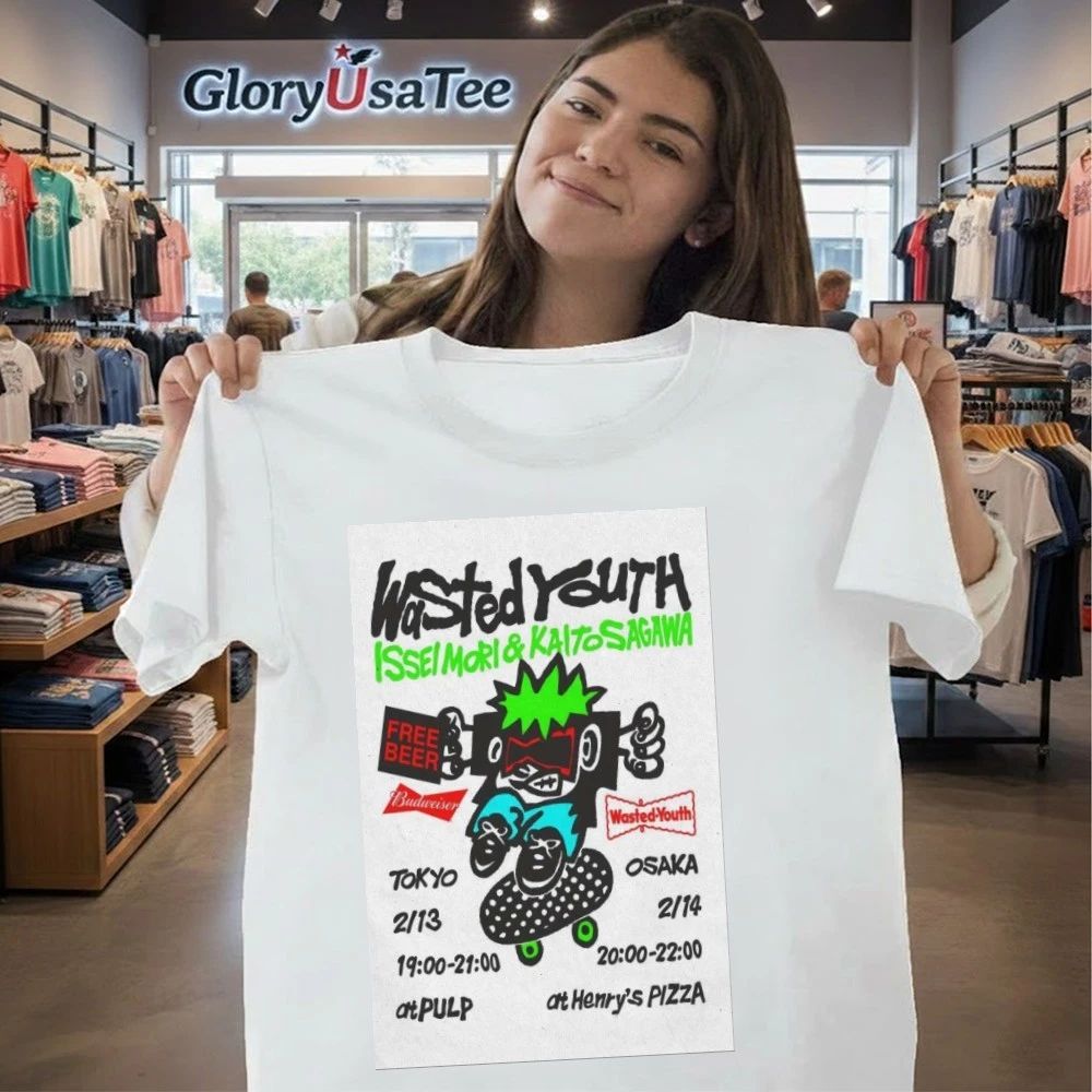WASTED YOUTH issei mori & Kaito Sagawa Poster Tour Feb 13 – 14 2026 Poster Shirt