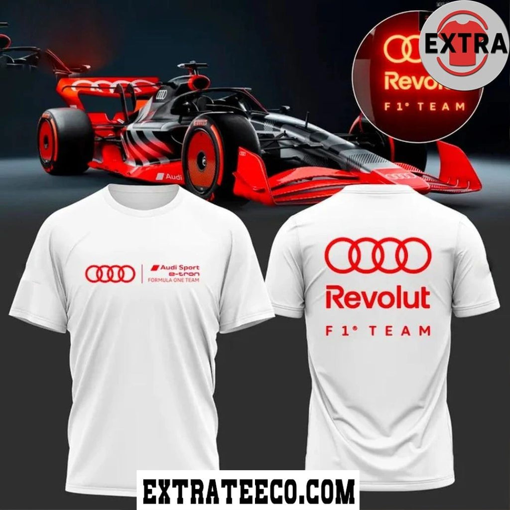 Audi Sport F1 Team Revolut 2026 Logo Shirt