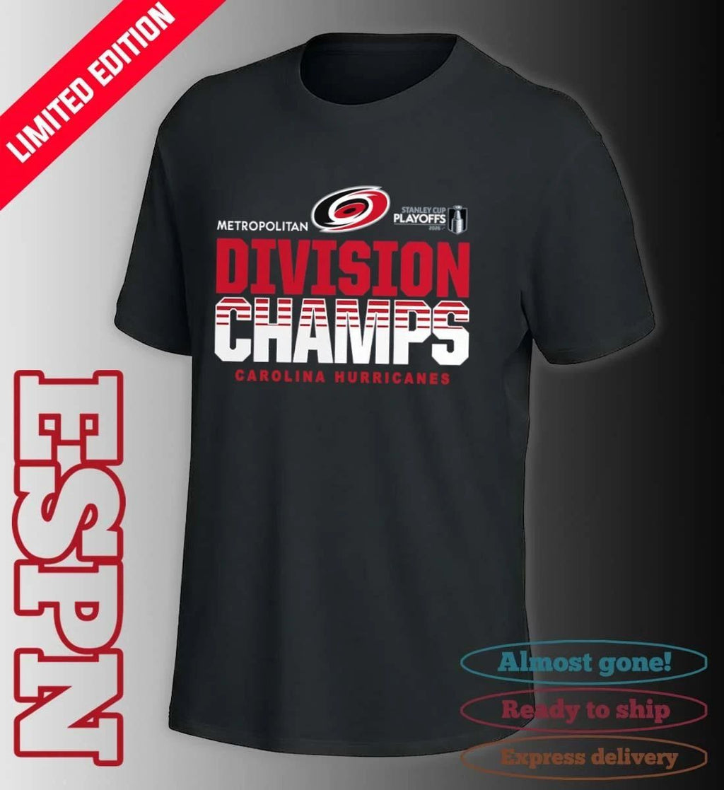 NHL Metropolitan Division Champions 2026 Carolina Hurricanes Hockey Shirt