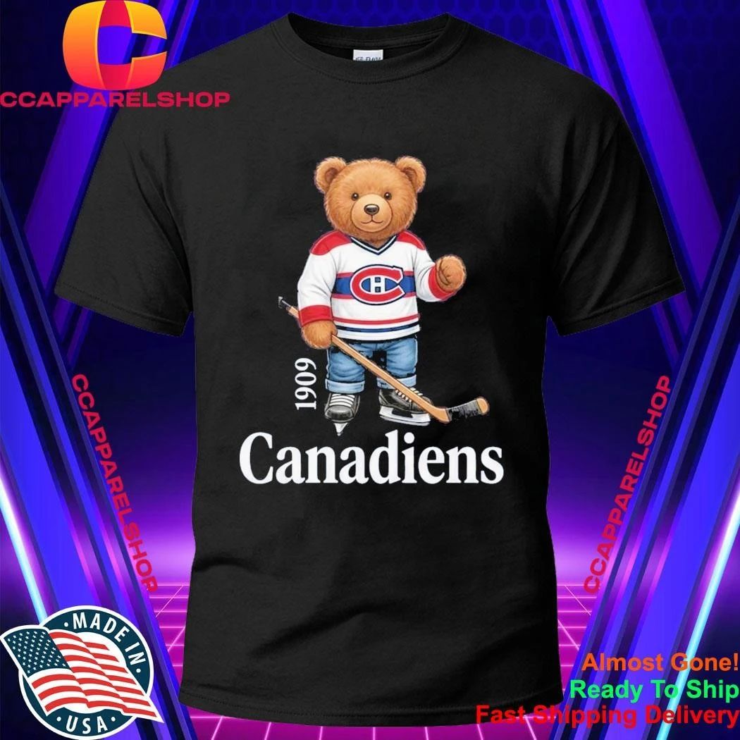 Montreal Canadiens 1909 Bear Shirt