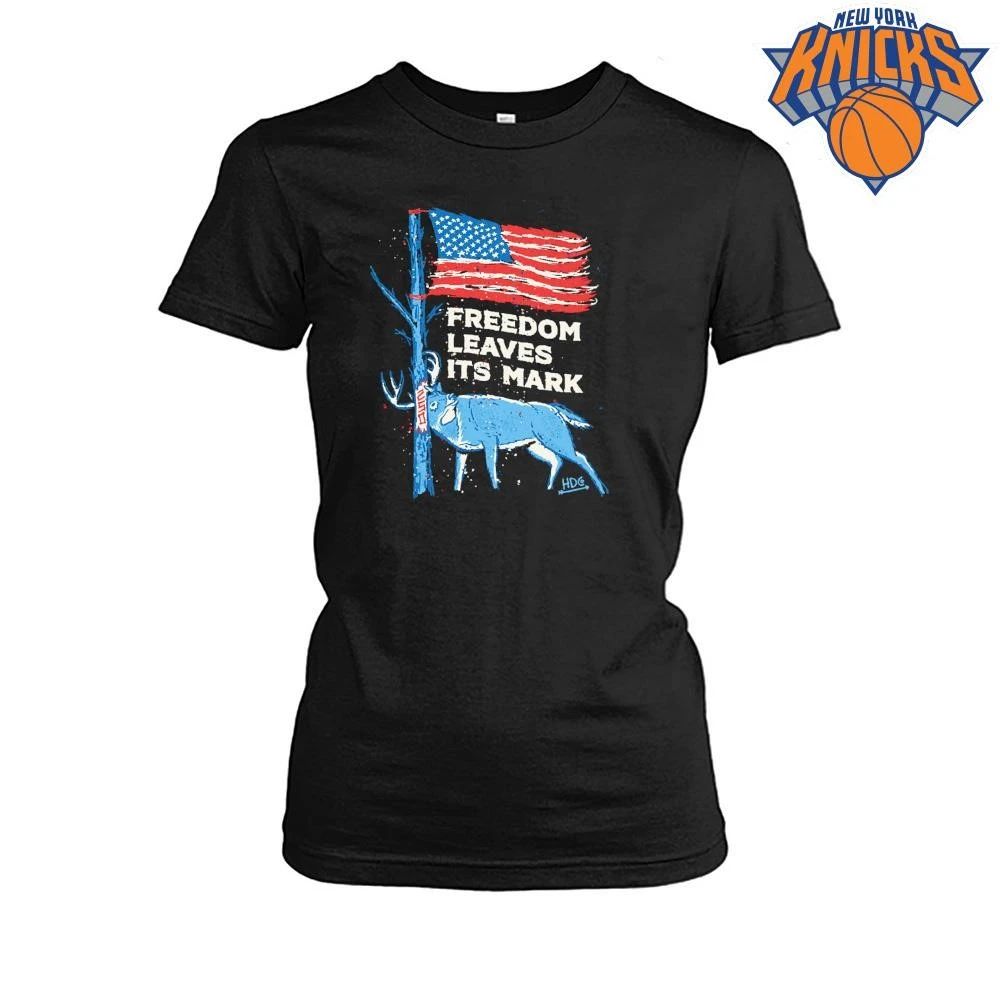 Patriotic Deer Hunting Freedom Leaves Its Mark US 250 Years Happy 4th of July shirt