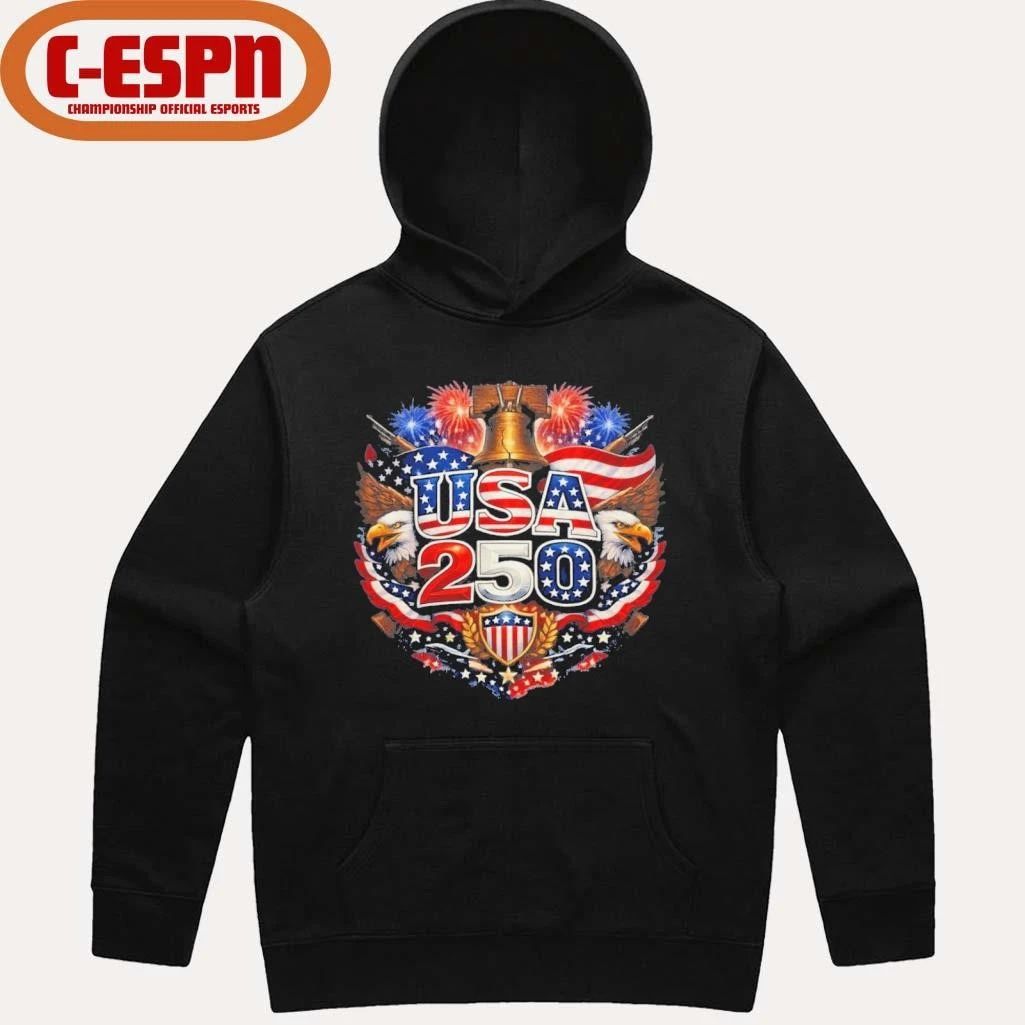 America’s 250th Anniversary Built on Freedom Since 1776 T-Shirt