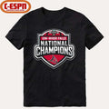 UW-River Falls Falcons 2025-26 DIII Football National Champions Logo T-Shirt