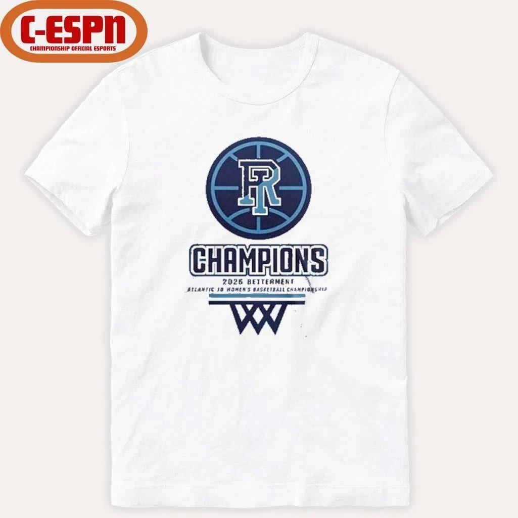 Rhode Island Rams A-10 Conference Tournament Women’s Basketball Champions Locker Room T-shirt