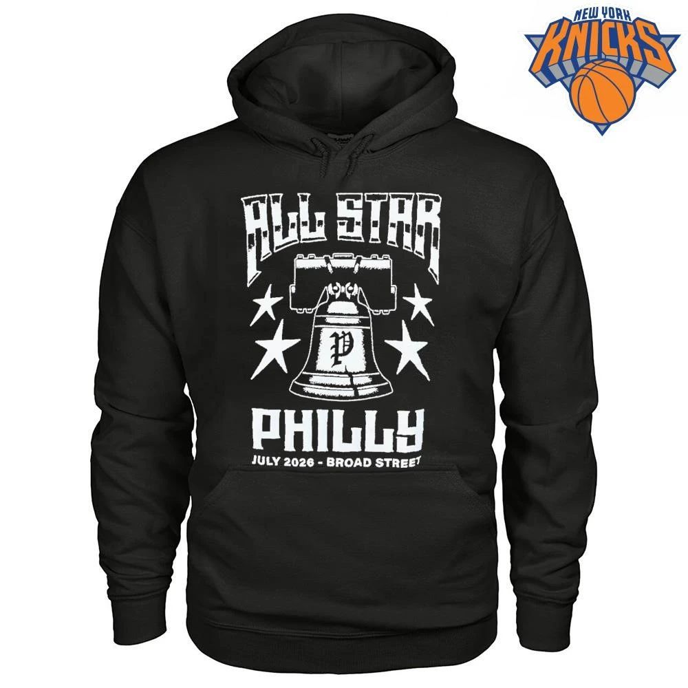 All Star Philly Broad Street Liberty Bell Classic Sports Graphic T Shirt