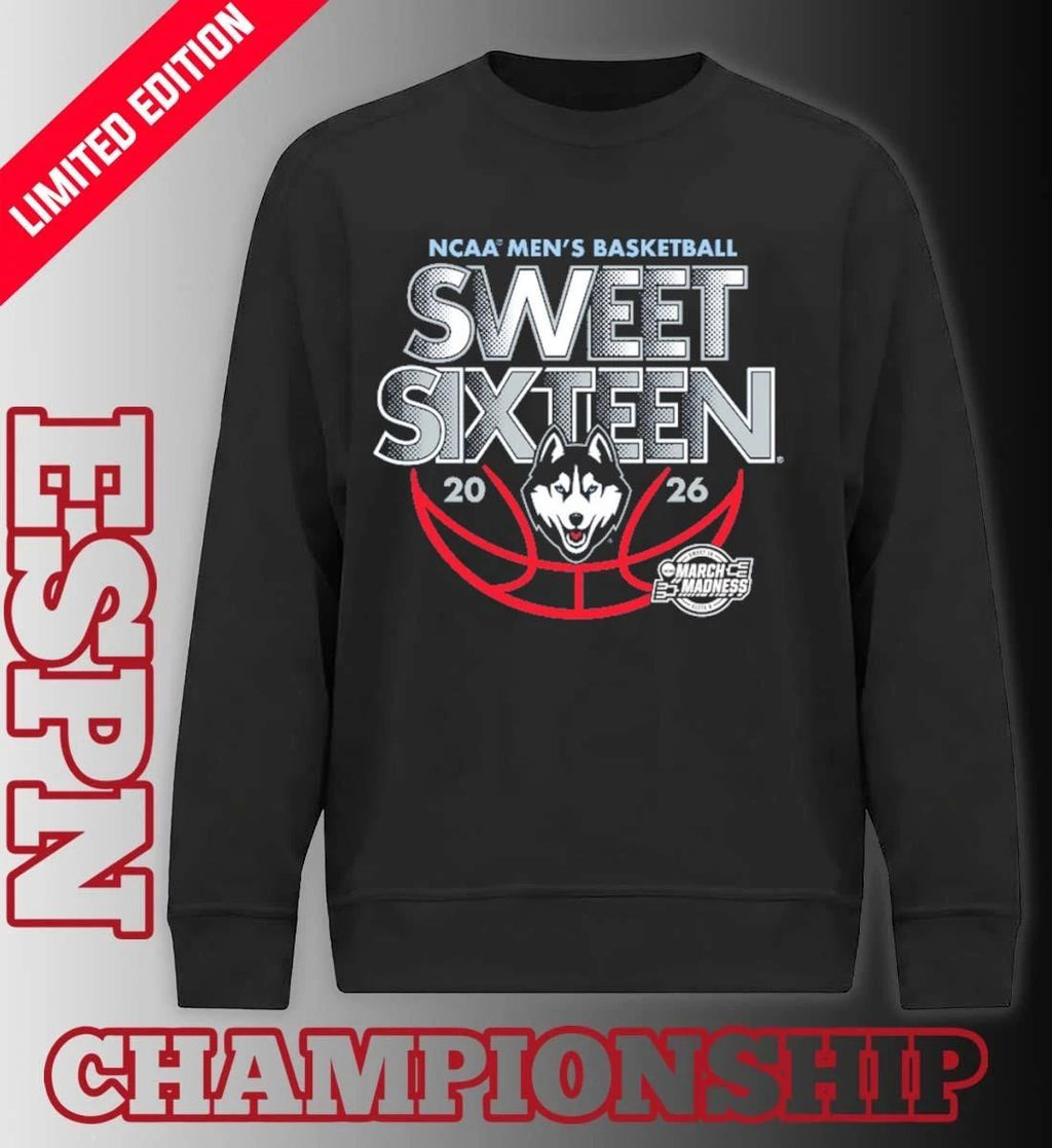Sweet Sixteen 2026 Uconn Men’s Basketball Shirt