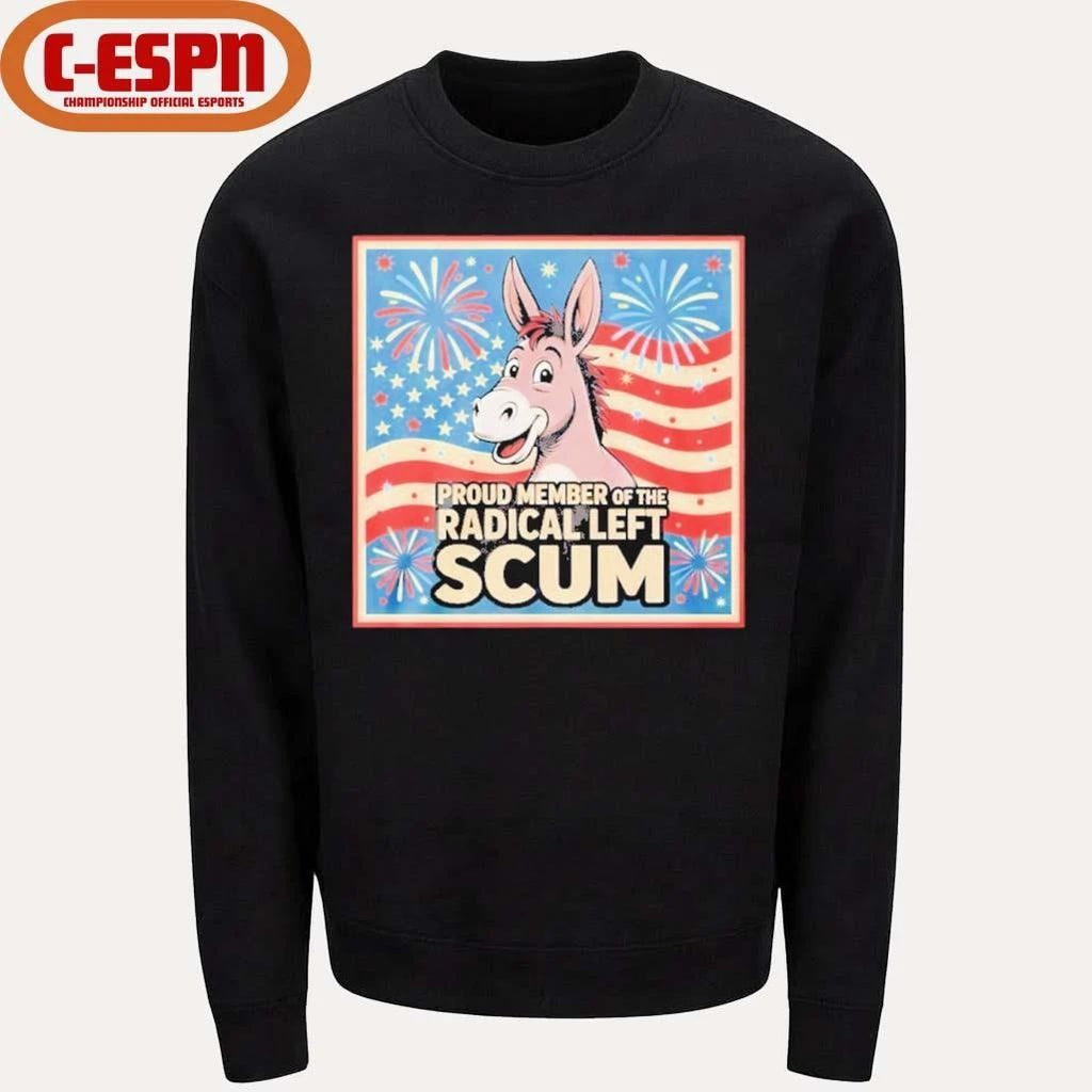 Donkey Radical Left Scum T-Shirt