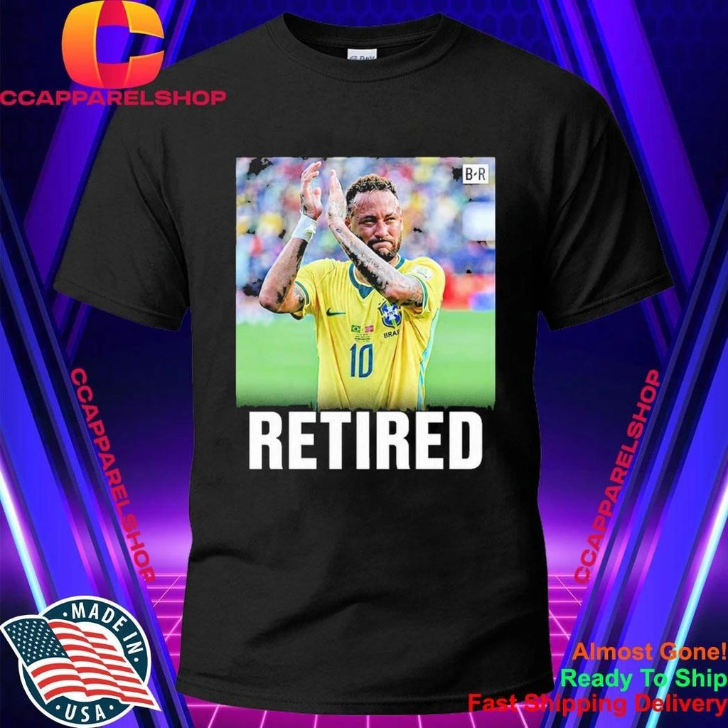 Neymar Jr Brazil Retired Graphic 2026 Shirt