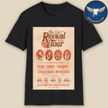 Frank Turner & Chuck Ragan & Tim Barry & Ben Nichols The Revival Tour 2026 Poster Shirt