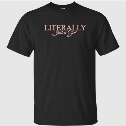 Abbott Elementary Courtney Taylor Target Women’s Literally Just a Girl Shirt