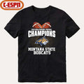 Montana State Football 2025 NCAA DI FCS National Champions T-Shirt