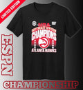 NBA Atlanta Hawks 2026 Southeast Division Champions Locker Room T-Shirt