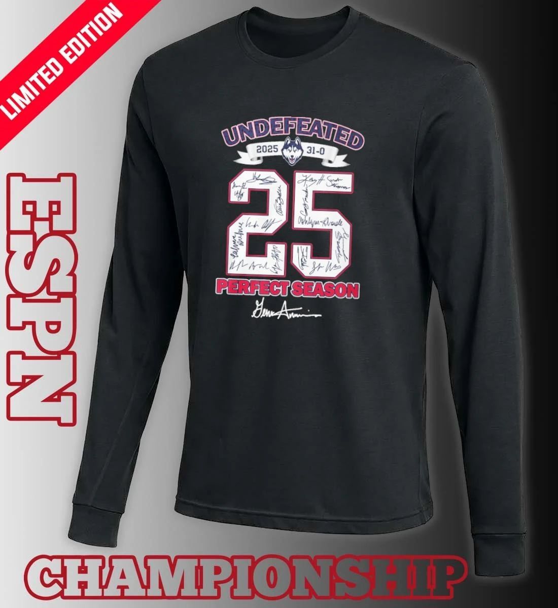 Uconn Women’s Basketball Undefeated 31-0 Perfect Season Shirt