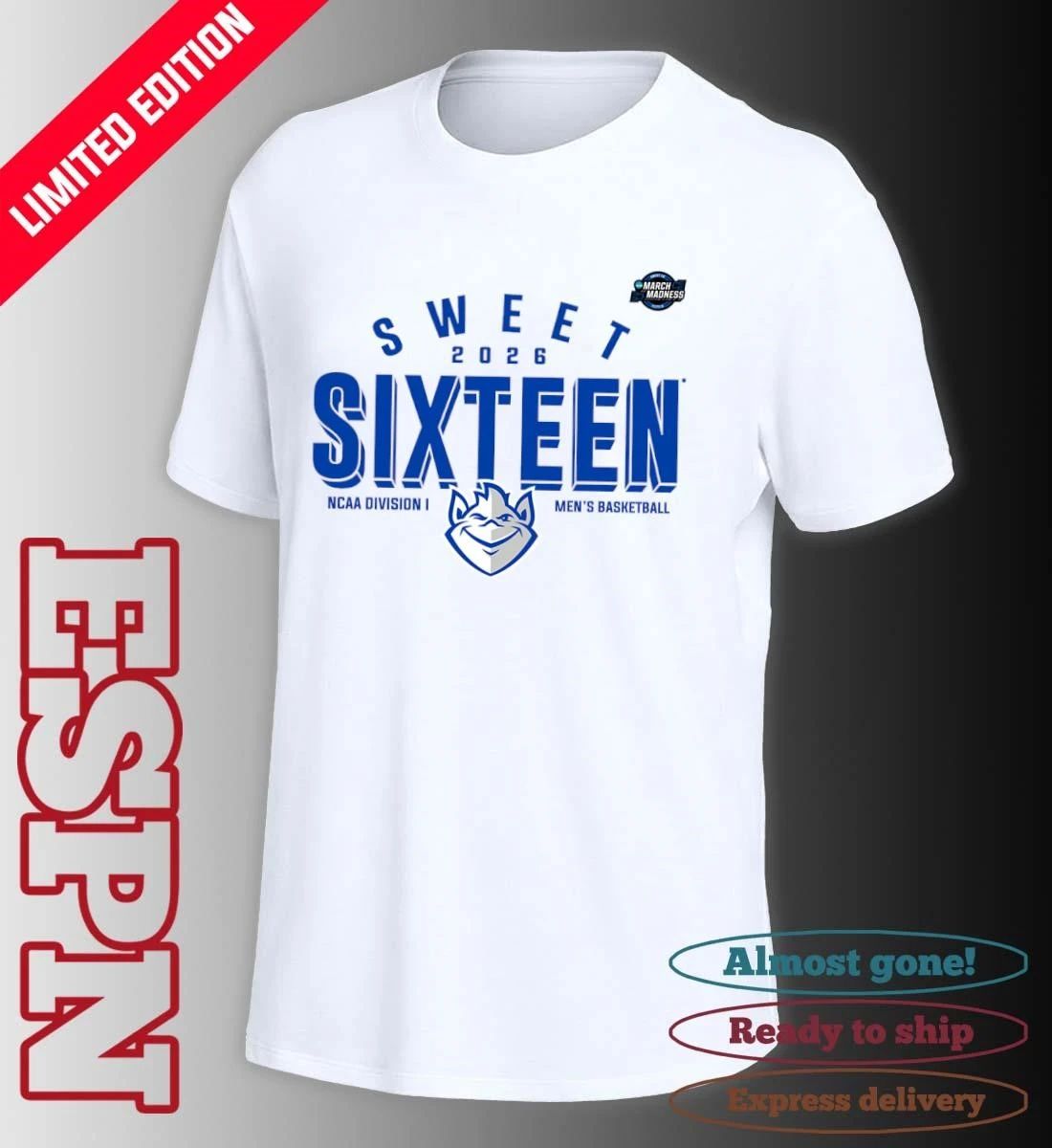 Sweet 16 Saint Louis Billikens 2026 NCAA Men’s Basketball T-Shirt