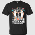 Johnson fist bump Ginobili San Antonio Spurs Sixth Man of the Year NBA T-Shirt