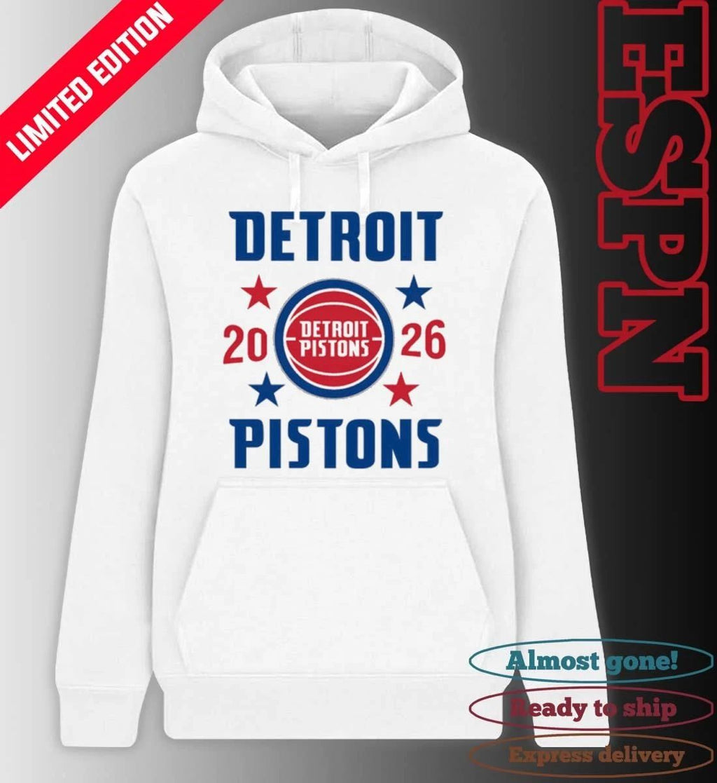 Detroit Pistons NBA Playoffs 2026 Stars T-Shirt