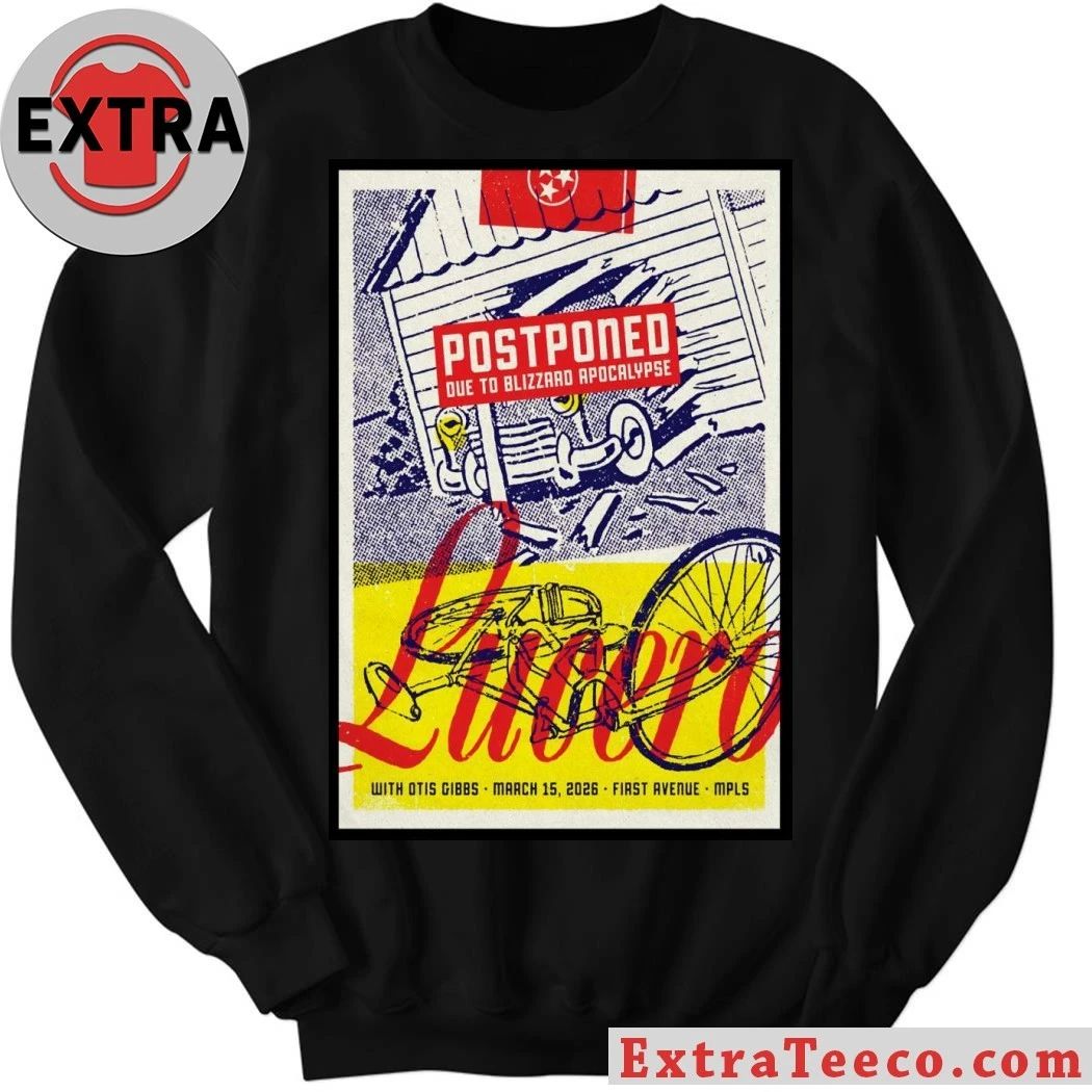 Lucero Mar 15 2026 First Avenue in Minneapolis MN Poster Shirt