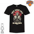 Face Your Fate No Bad Days Grim Reaper Comedy Tragedy Theater Masks Shirt