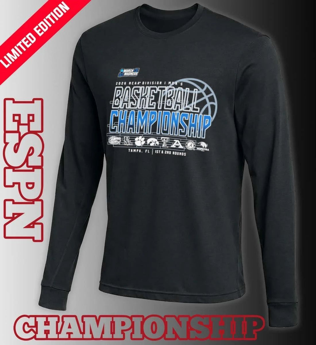 8 Teams 2026 NCAA DI Men’s Basketball Championship Tampa, FL Shirt