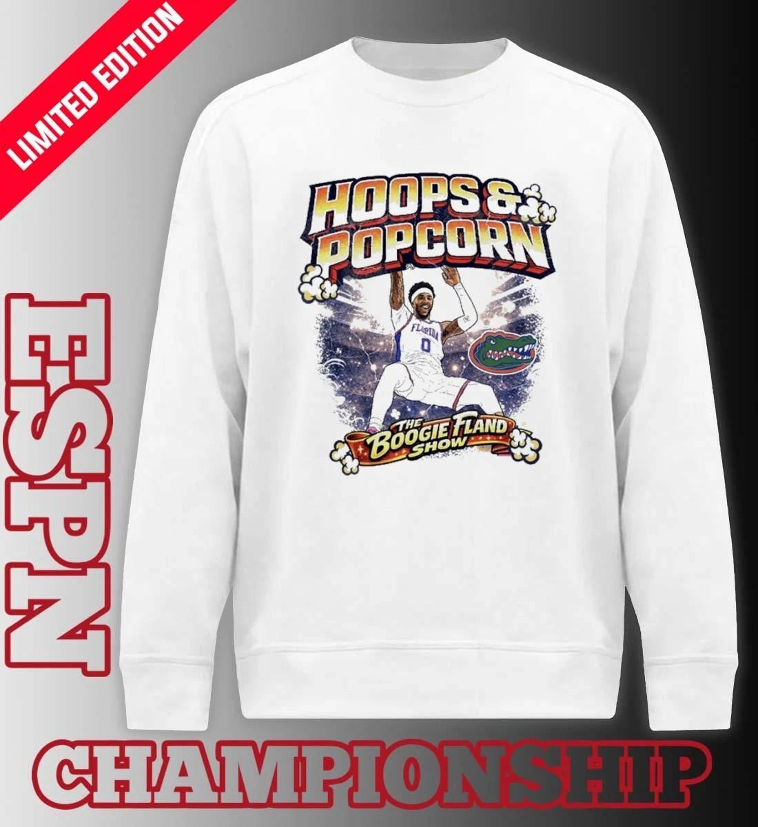 Florida Gators Men’s Basketball Hoops and Popcorn Shirt
