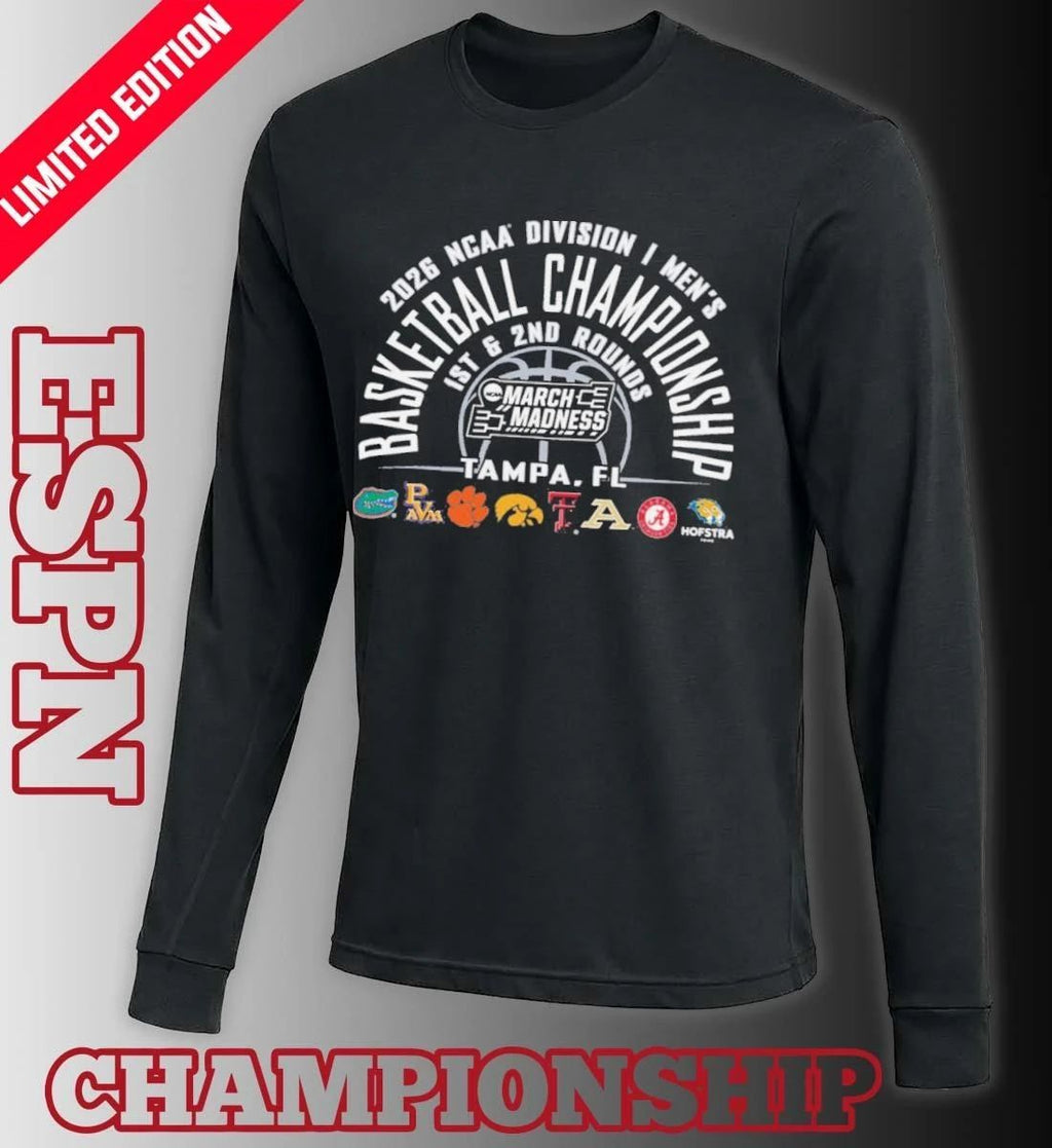 Tampa Regional 2026 NCAA DI Men’s Basketball Championship T-Shirt