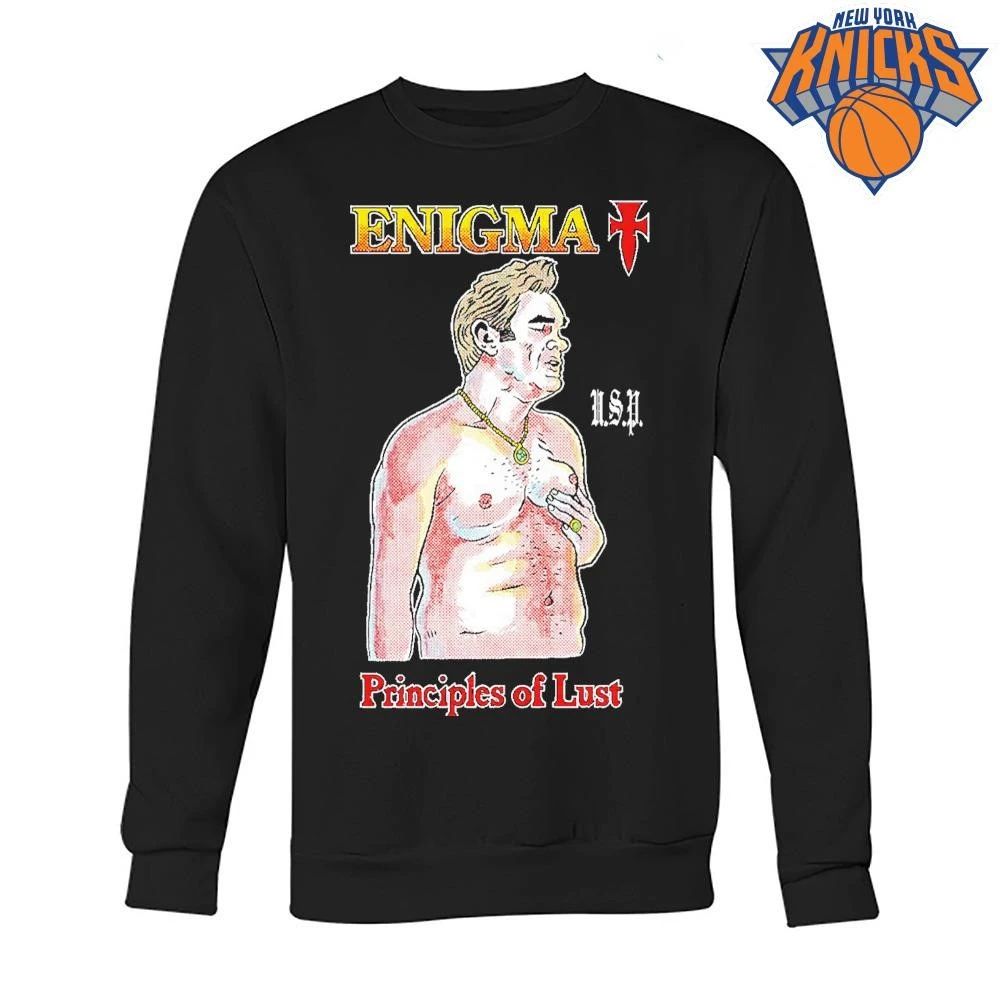 Enigma Principles of Lust Morrissey USP Vintage Parody Shirt