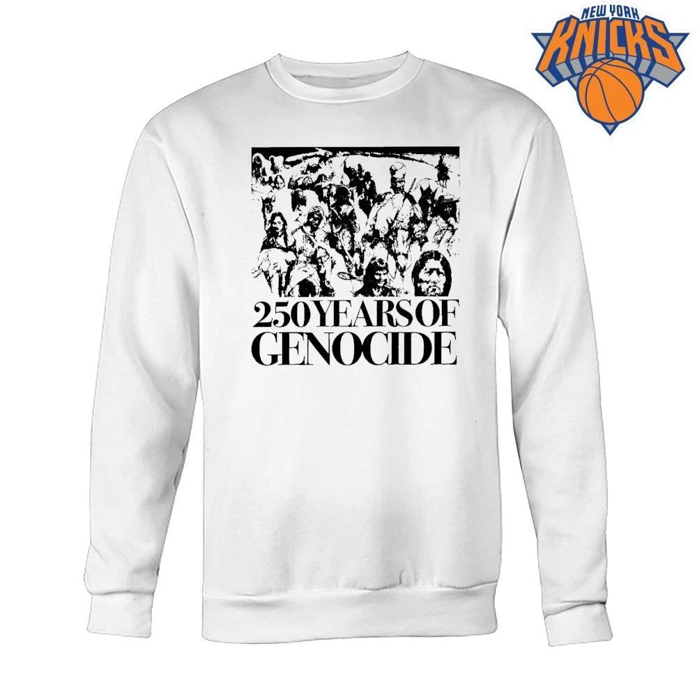 250 Years Of Genocide Native American History Vintage Graphic Shirt