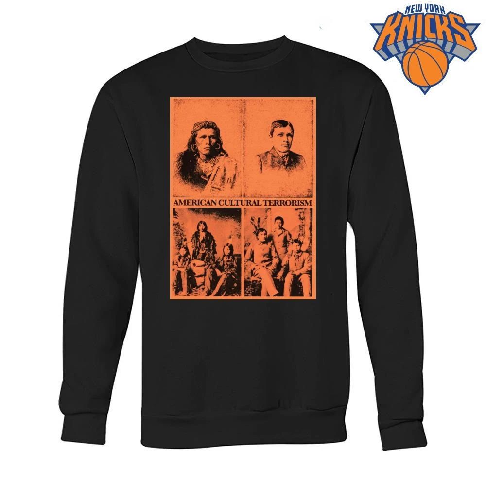 American Cultural Terrorism Native American Historical Assimilation Political Protest T Shirt