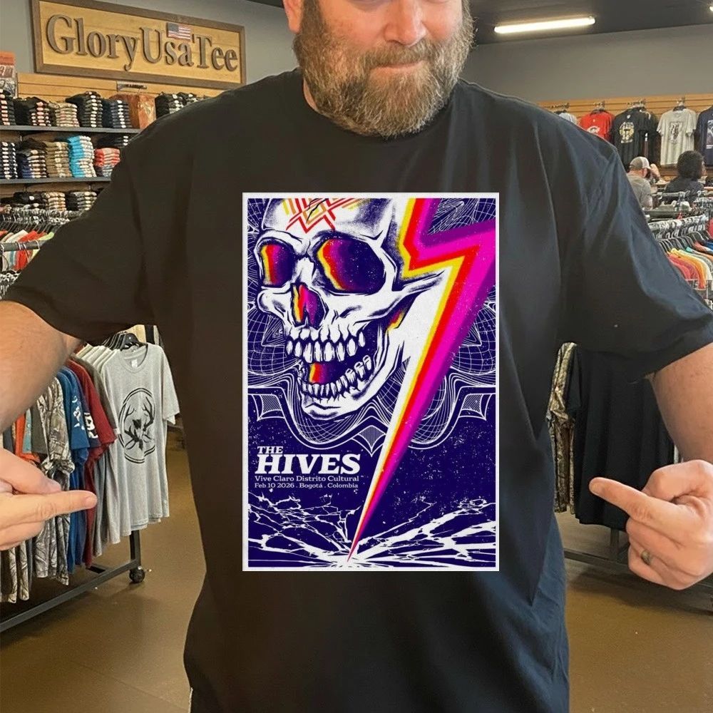 The Hives Bogota, Colombia Poster Feb 10 2026 Poster Shirt