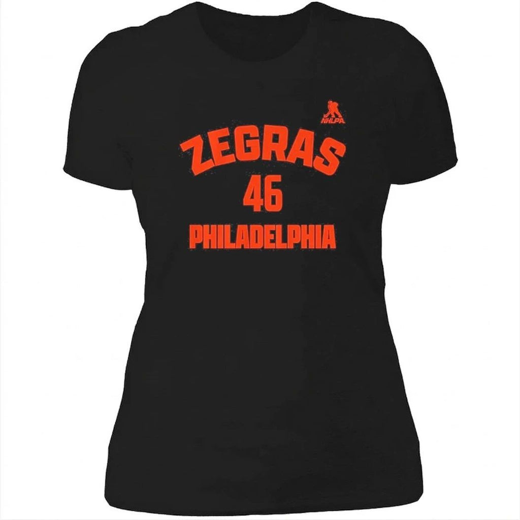 Trevor Zegras Philadelphia Name & Number Shirt