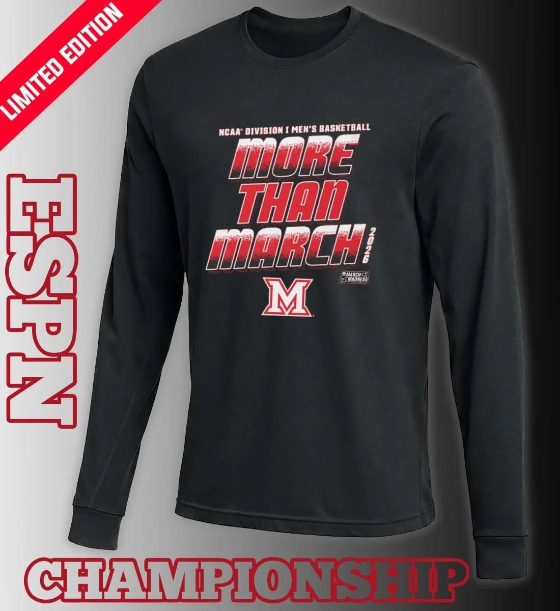 Miami University Men’s Basketball More Than March 2026 Shirt