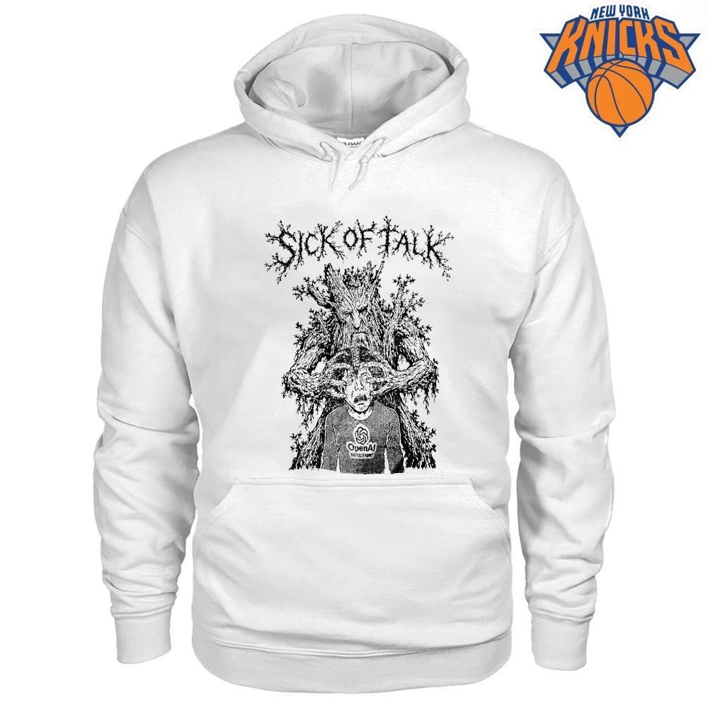 Sick Of Talk Tree Monster OpenAI AI Art T Shirt