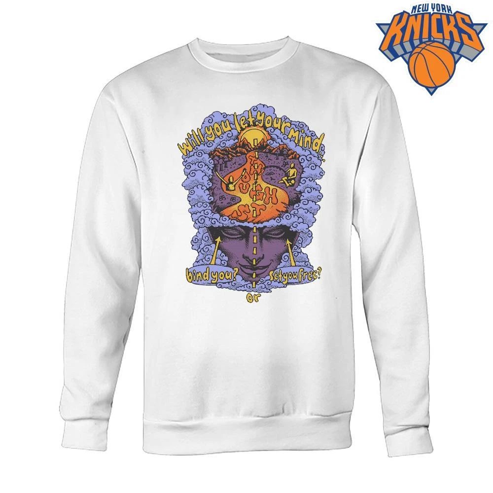 Psychadelic Mindfulness Spiritual Thought Street Will You Let Your Mind Bind You Shirt