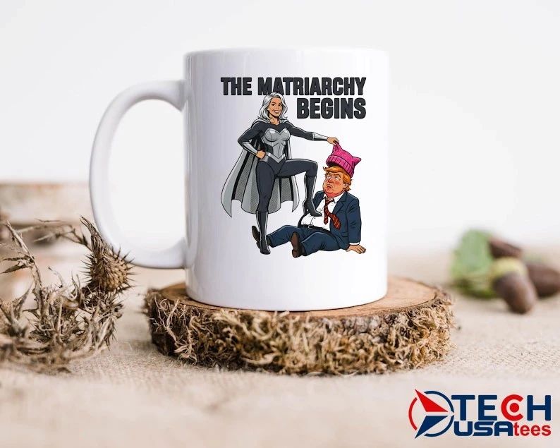 The Matriarchy Begins Mature Superheroine Trump funny shirt
