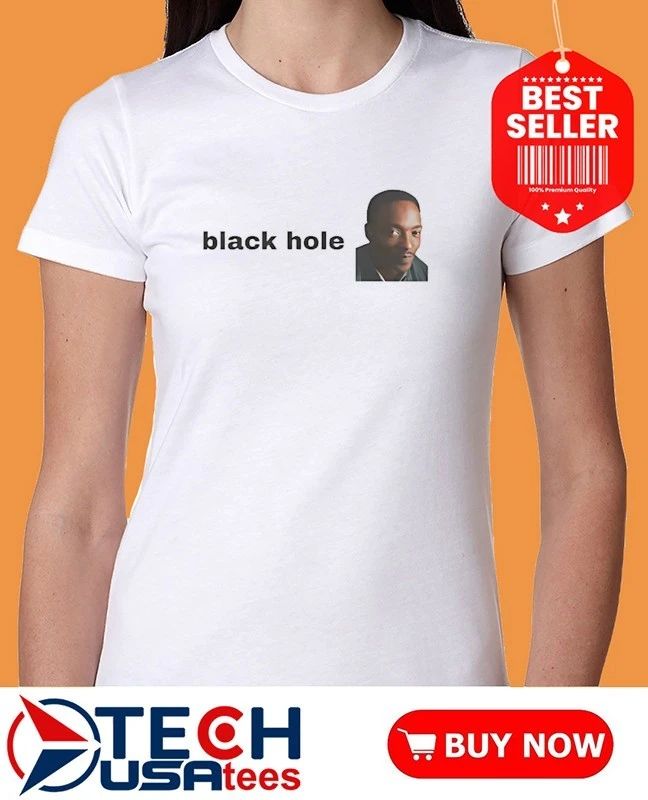 Anthony Mackie black hole funny shirt