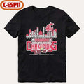Washington State Cougars Skyline Player Names 2025 Idaho Potato Bowl Champions Shirt